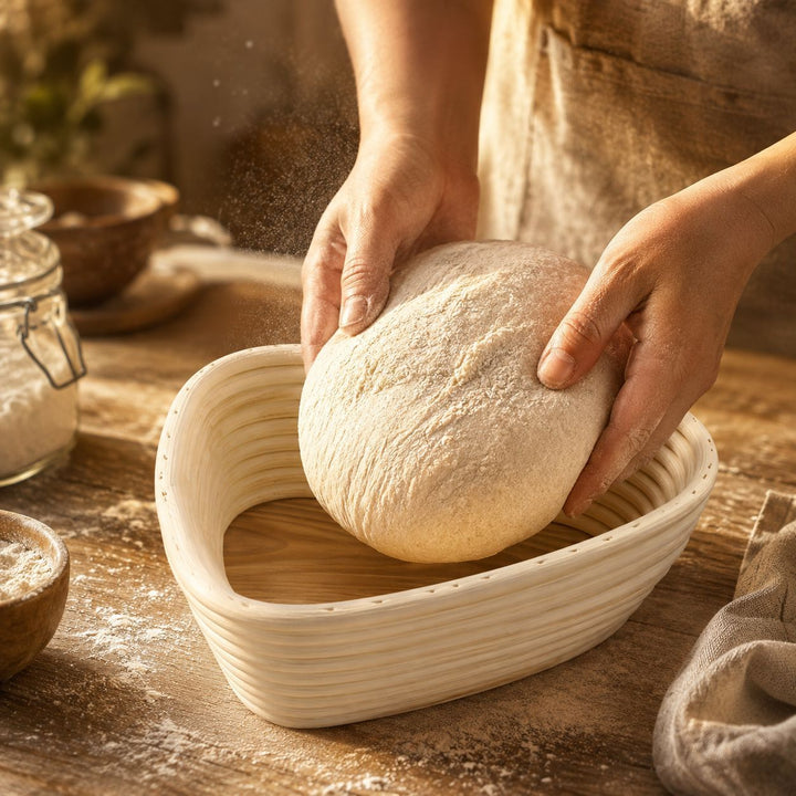 Artisan Heart-Shaped Woven Storage Basket Kalsten