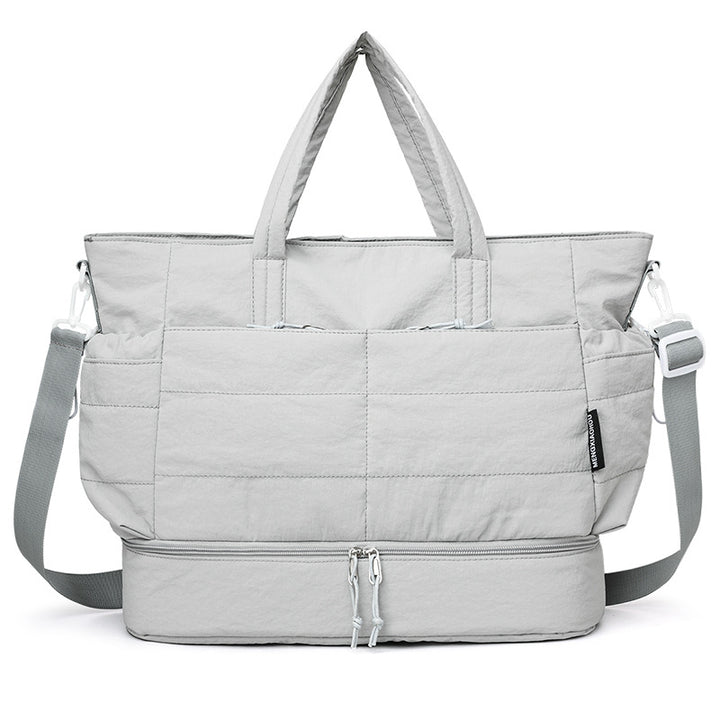 Multi-Compartment Travel Tote