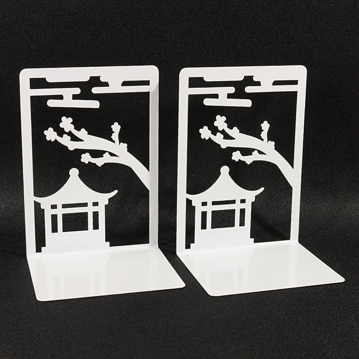 Artistic Deer-Themed Book Ends