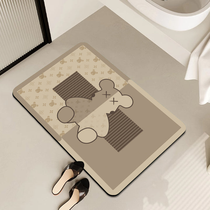 Cute Cartoon-Themed Bath Mat Kalsten