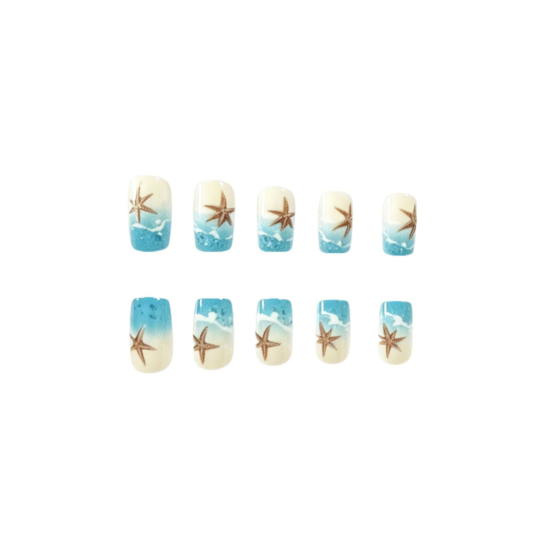 Coastal Themed Nail Art Kalsten