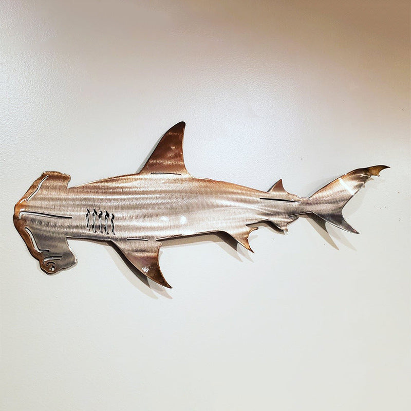 Metal Shark Wall Art