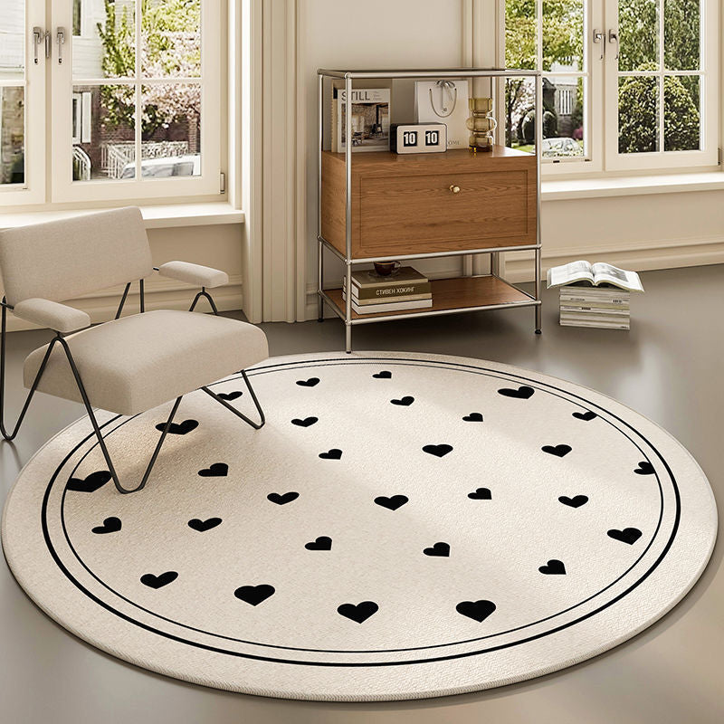 Contemporary Round Area Rug