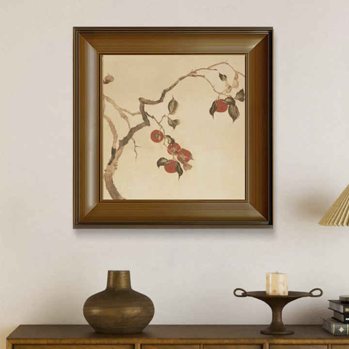 Framed Vintage Botanical Wall Art