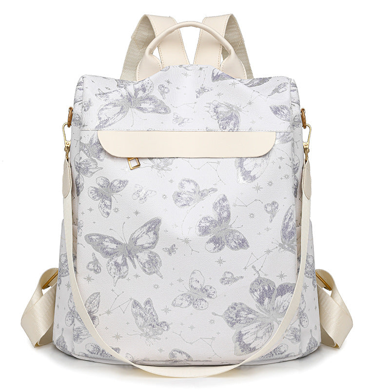 Backpack with Elegant Butterfly Design and Practical Compartments Kalsten