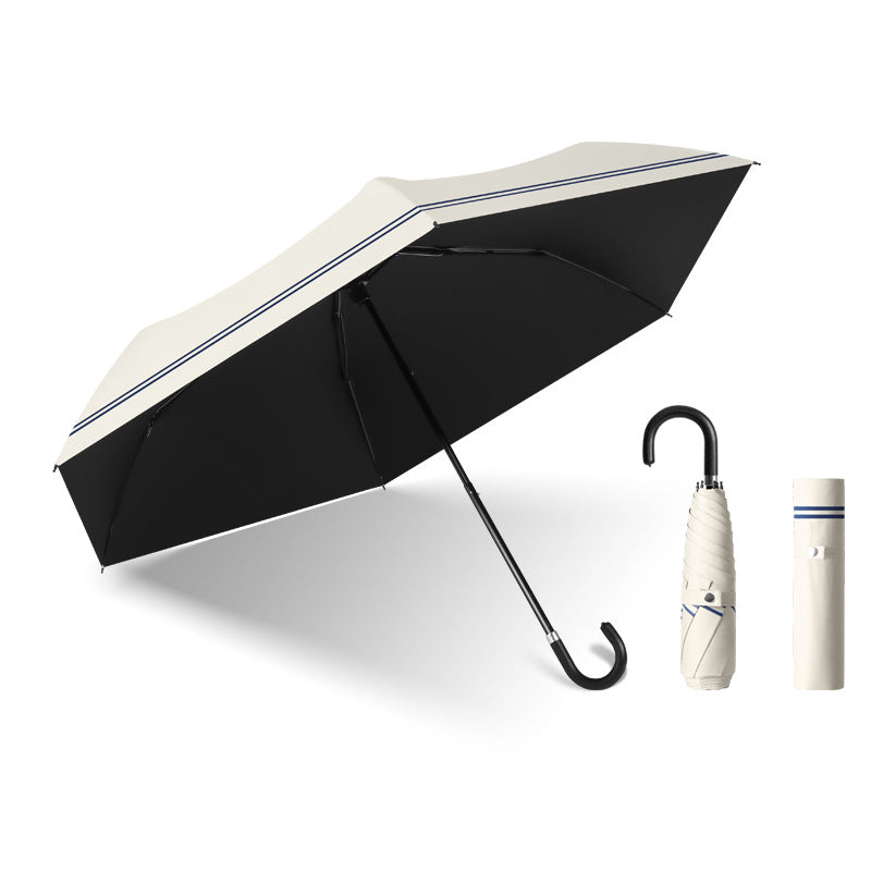 Women's Urban Folding Umbrella with Wind Protection and Ergonomic Handle Kalsten