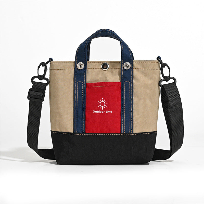 Versatile Canvas Shoulder Bag