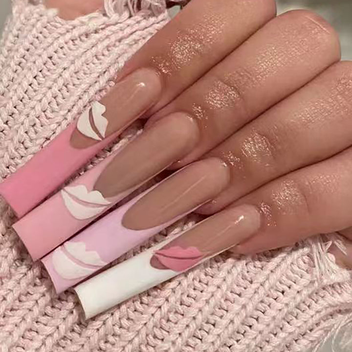 Artistic Stiletto Press-On Nail Designs Kalsten