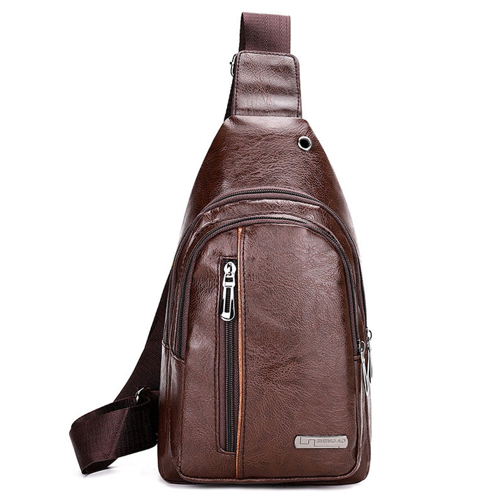Fashionable Leather Sling Bag