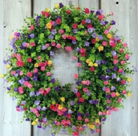 Floral Decorative Wreath
