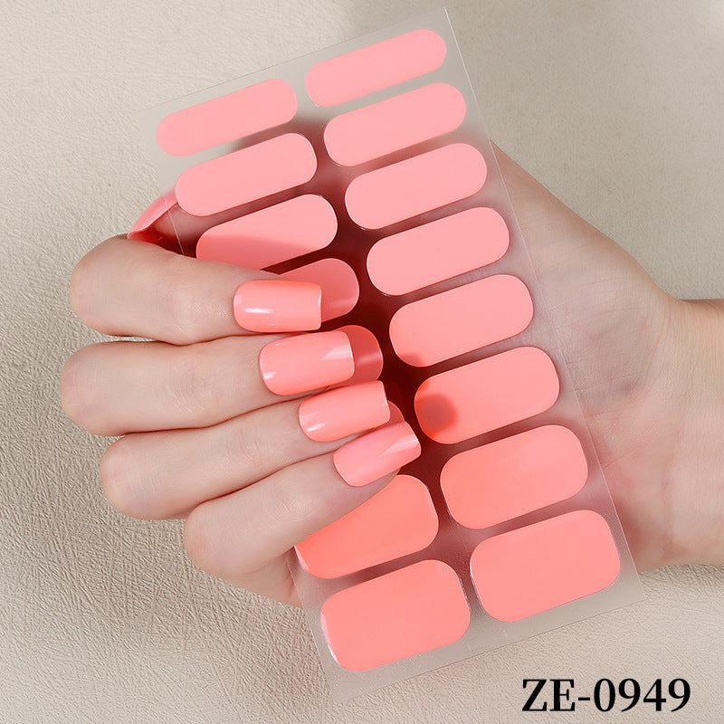 Matte Gel Nail Strips