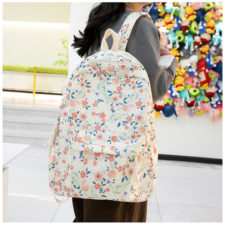 Flower Pattern Backpack Kalsten