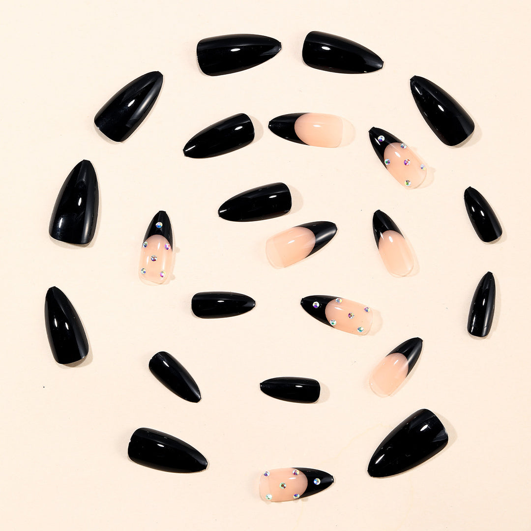 Glamorous Stiletto Acrylic Nail Art Kalsten