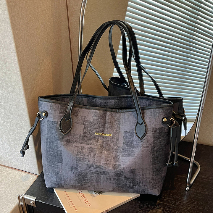 Textured Tote Bag