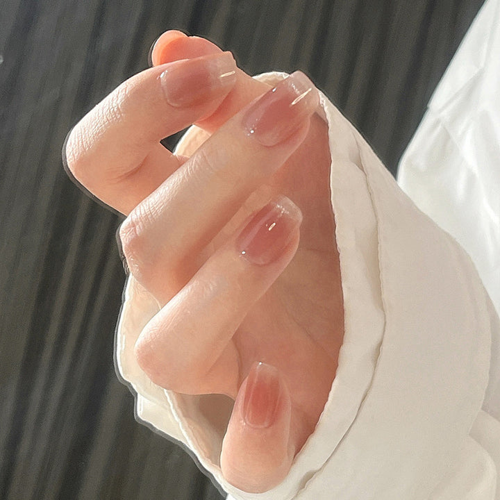 Premium Natural Press-On Nail Set Kalsten