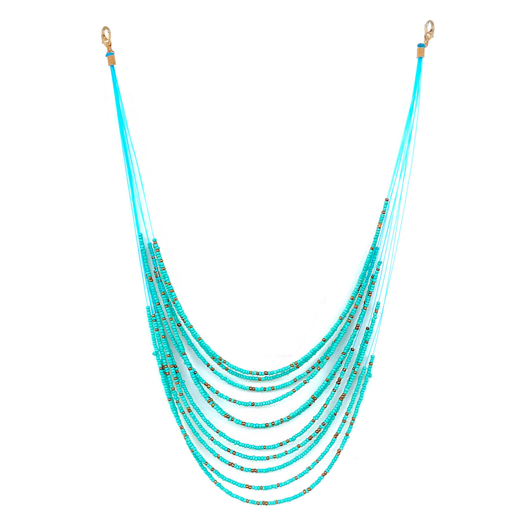 Multilayered Beaded Necklace Kalsten