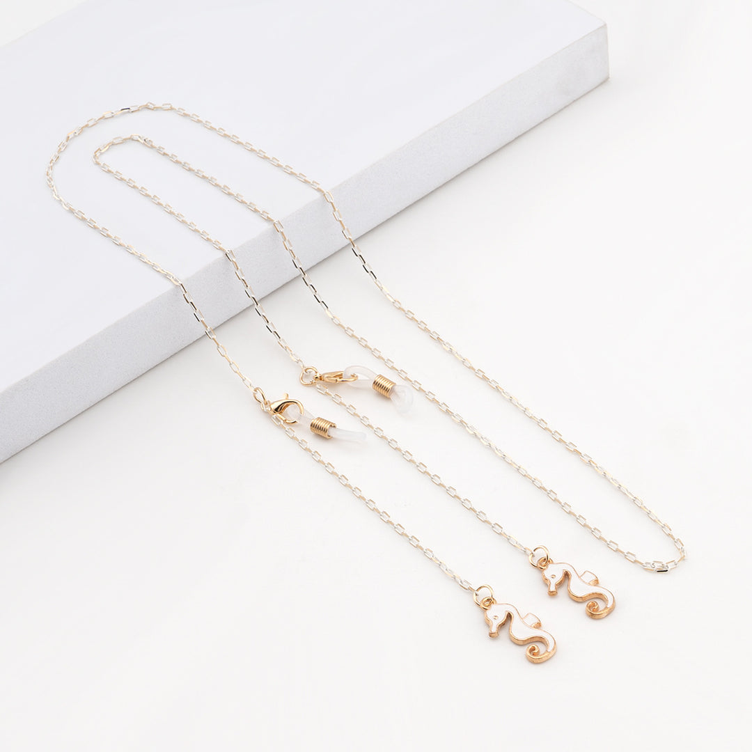 Elegant Geometric Glasses Chain kalsten