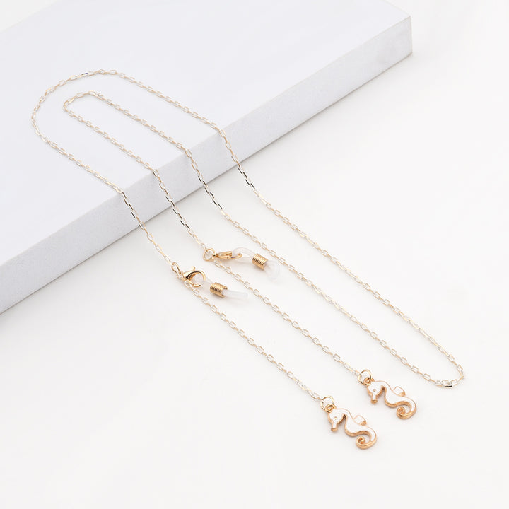 Elegant Geometric Glasses Chain kalsten
