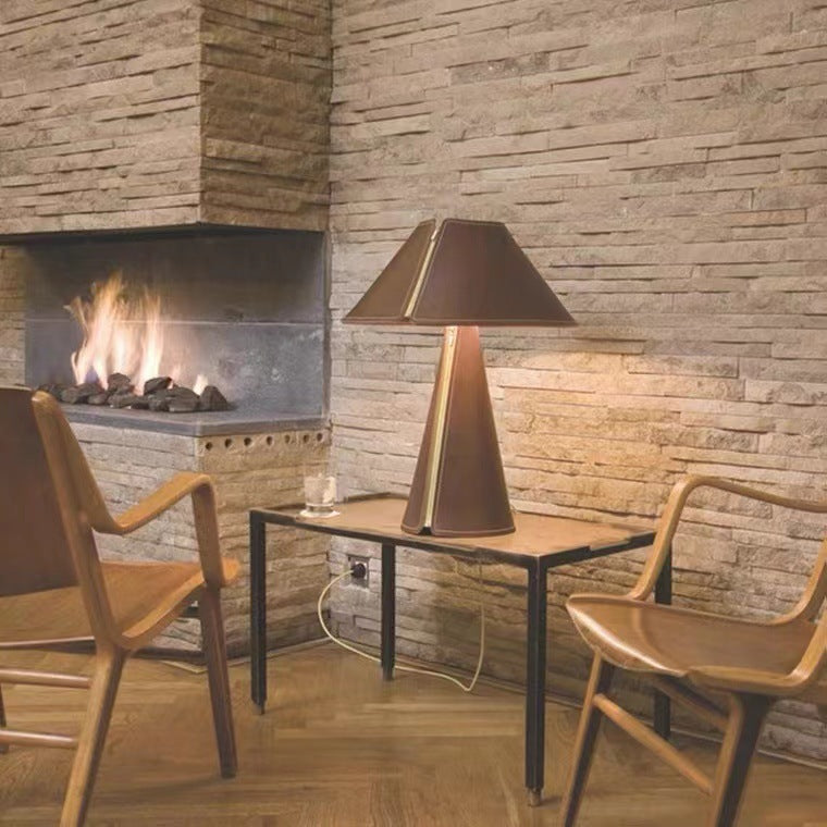 Modern Dual Shade Table Lamp