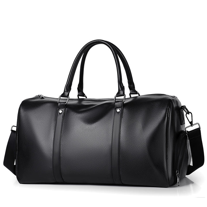Premium Leather Weekend Duffel Bag Kalsten