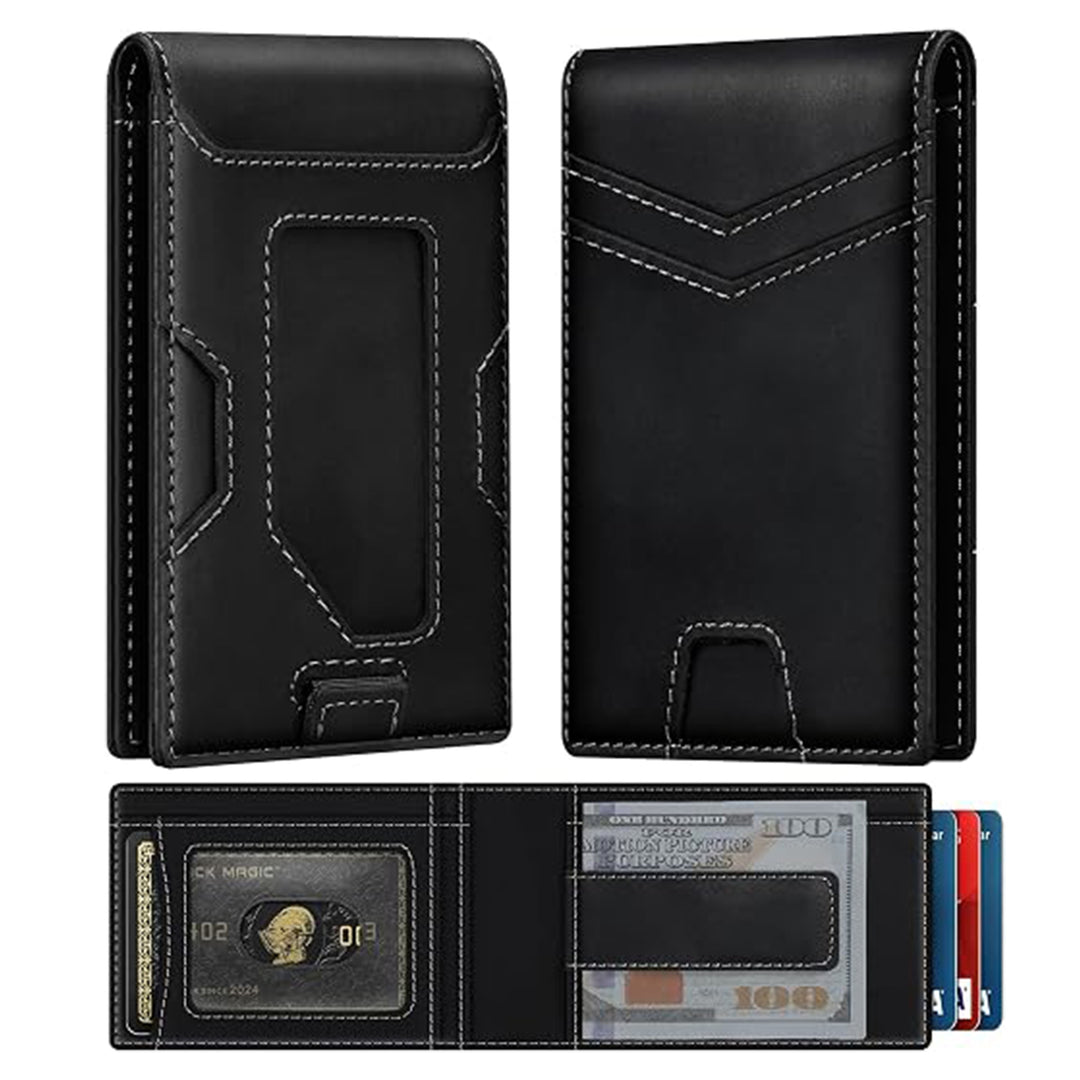 Premium RFID-Blocking Leather Cardholder Kalsten
