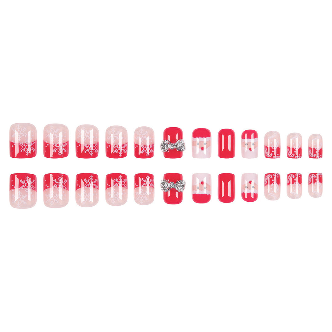 Festive Christmas Nail Art Extensions Kalsten