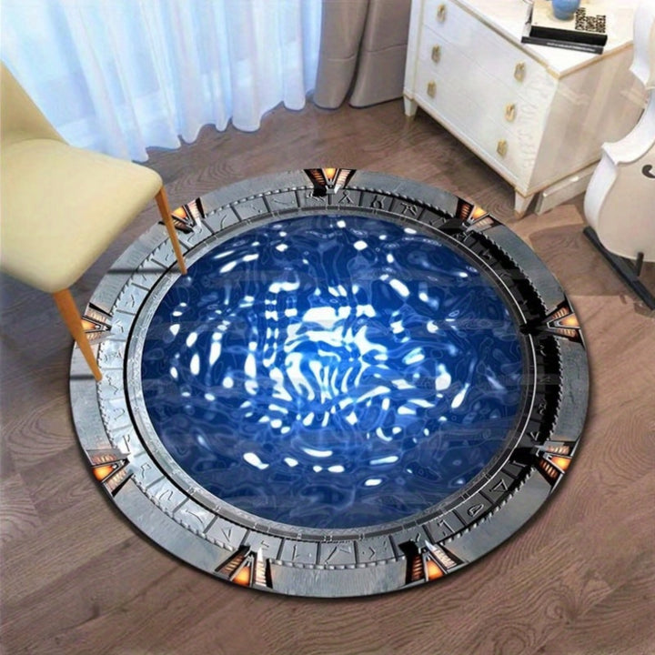 Cosmic Theme Area Rug Kalsten
