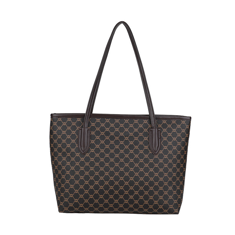 Elegant Geometric Pattern Tote Bag Kalsten