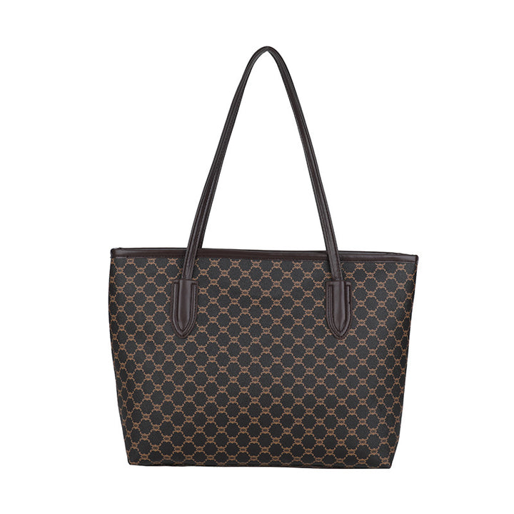 Elegant Geometric Pattern Tote Bag Kalsten