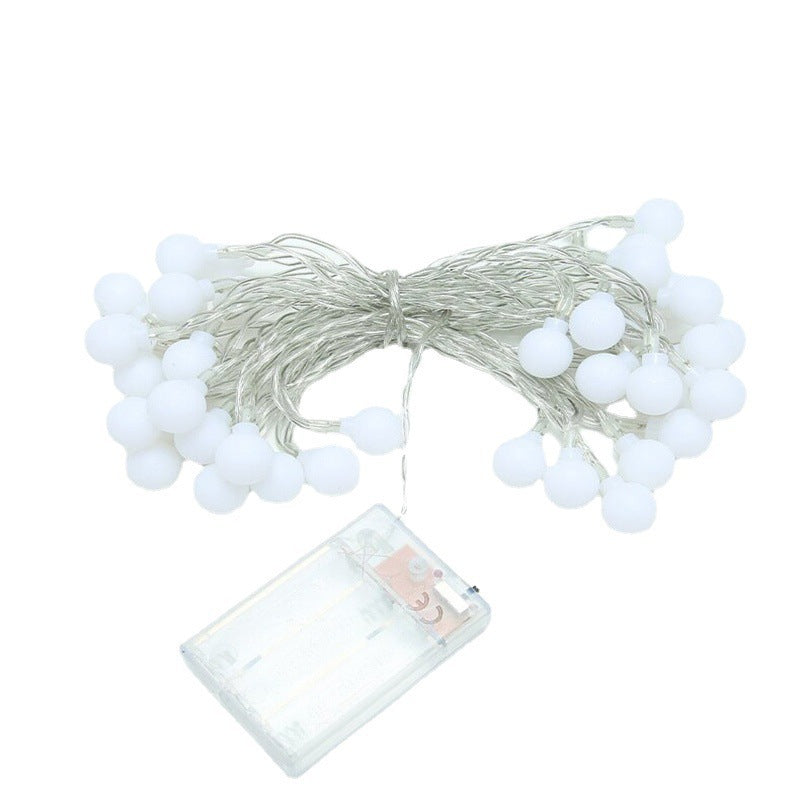 Decorative Outdoor LED Star And Globe String Lights Weather-Resistant Versatile Hanging Garland Kalsten