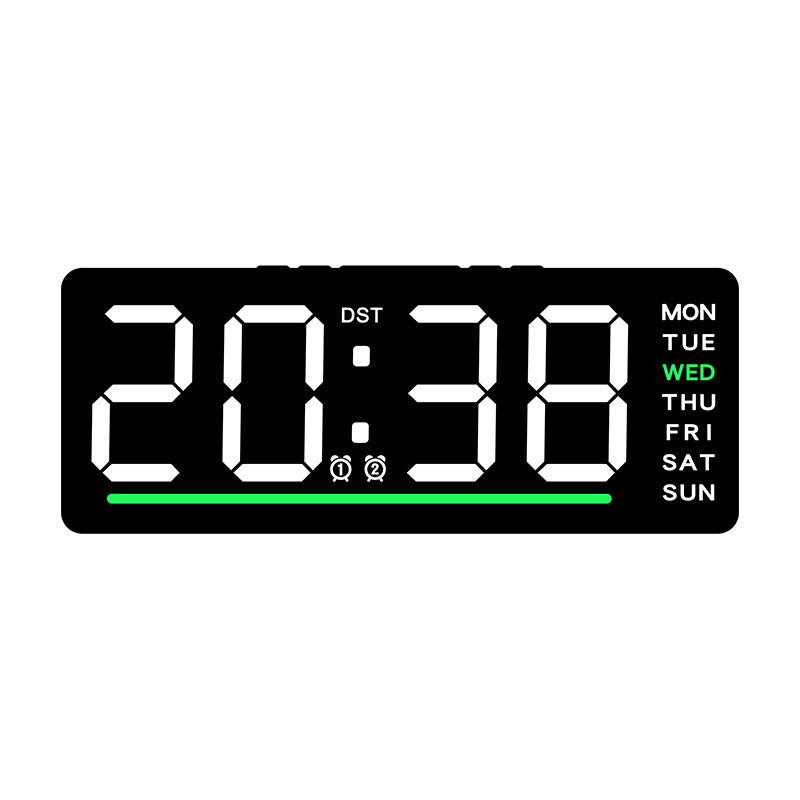 Digital wall clock with LED display Kalsten