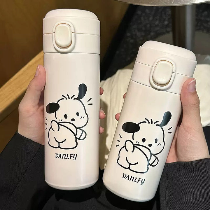 Ladies' insulated bottle with secure pressure cap and cute animal design Kalsten