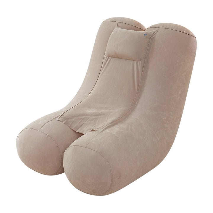 Women's Ergonomic Inflatable Relax Lounger with Headrest Kalsten