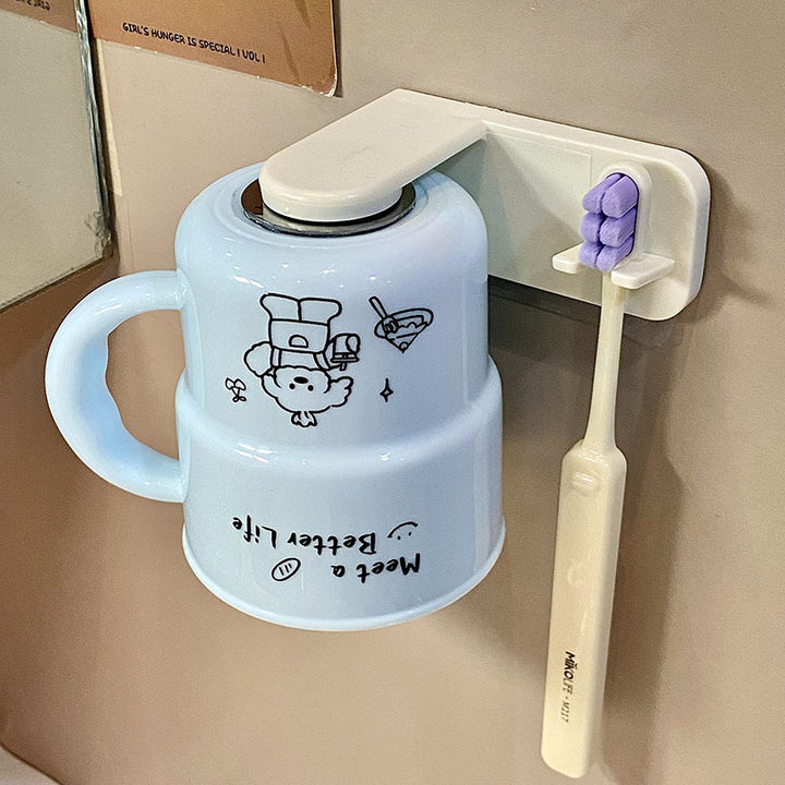 Wall-mounted cup holder with creative and playful design Kalsten