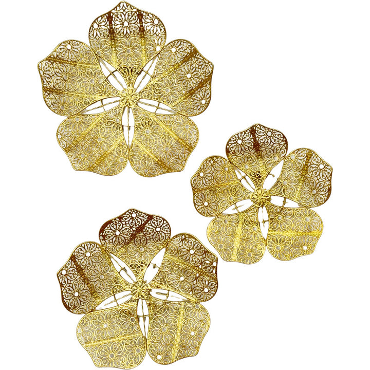 Decorative Floral Wall Art Sculpture Kalsten