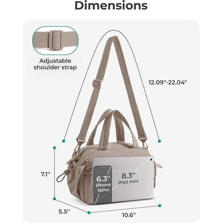 Practical Handbag with Multiple Compartments Kalsten