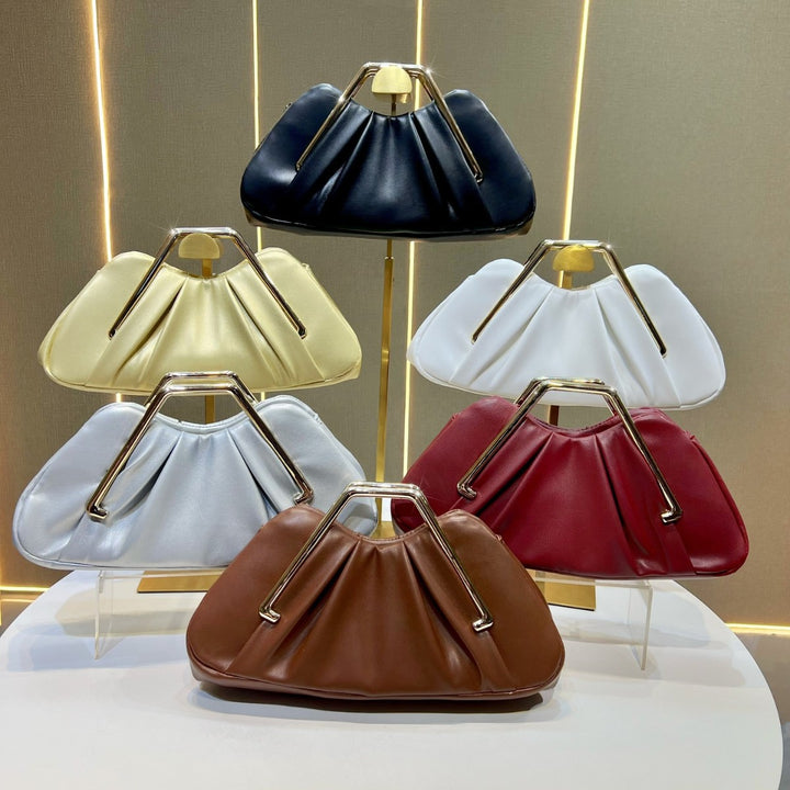 Elegant Gathered Handbag