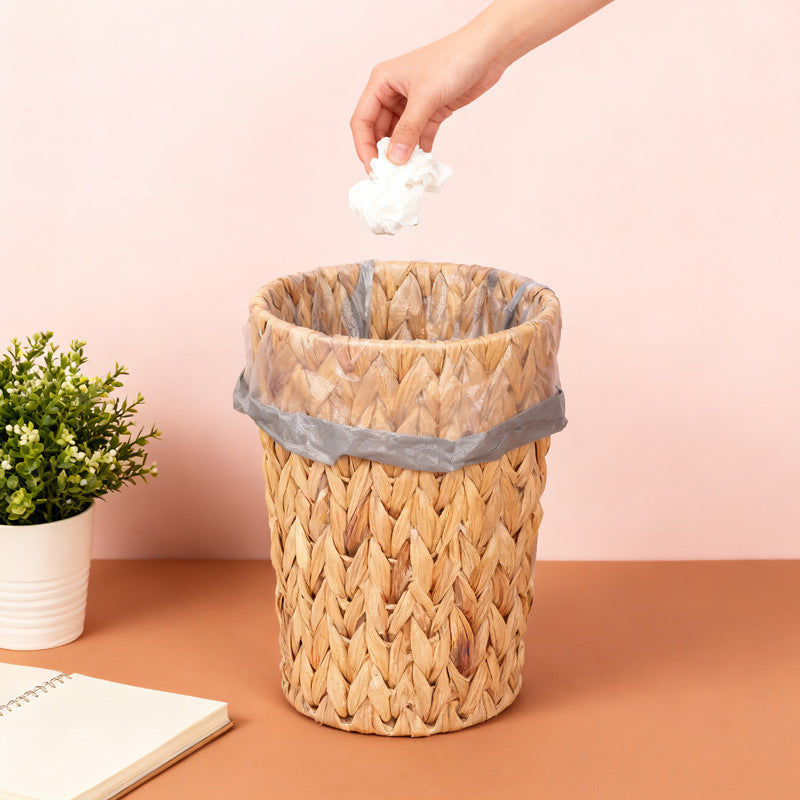 Handcrafted Decorative Woven Storage Cylinder Kalsten
