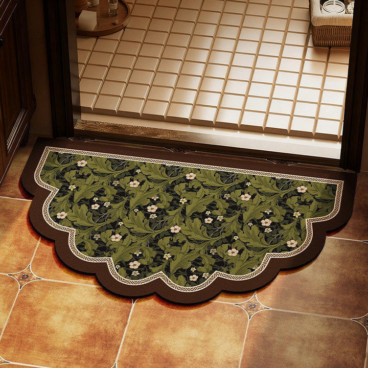 Decorative Floral Patterned Door Mat Kalsten