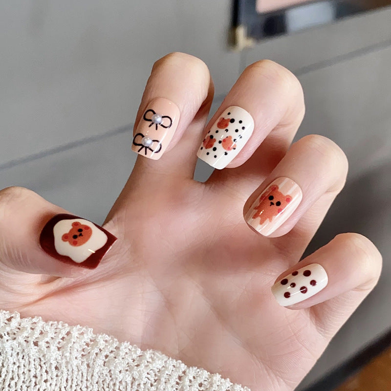 Creative Character-Design Press-On Nail Art Kalsten