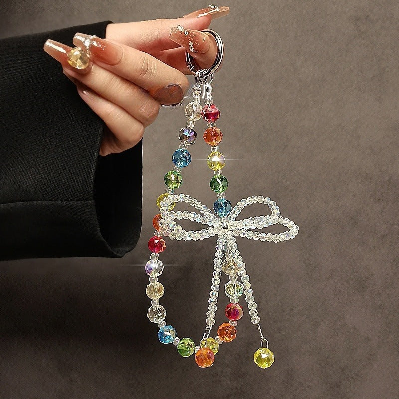 Colorful Beaded Charm Keychain Kalsten