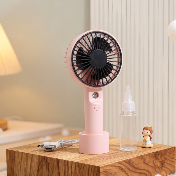 Ladies portable hand fan with spray function Kalsten