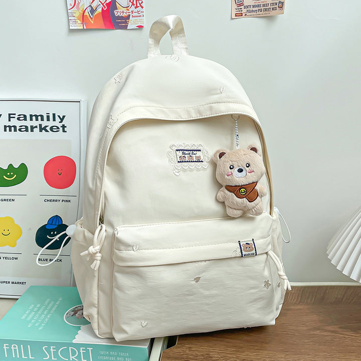 Stylish Floral-Embellished Backpack Kalsten