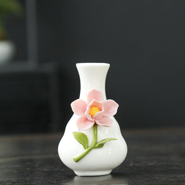 Artistic Floral Porcelain Vase Kalsten