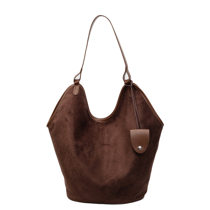Soft Suede Slouchy Tote