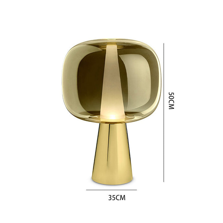 Modern Minimalist Floor Lamp with Transparent Base