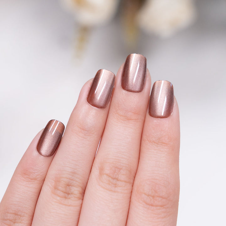 Glossy Square Nail Art Extensions
