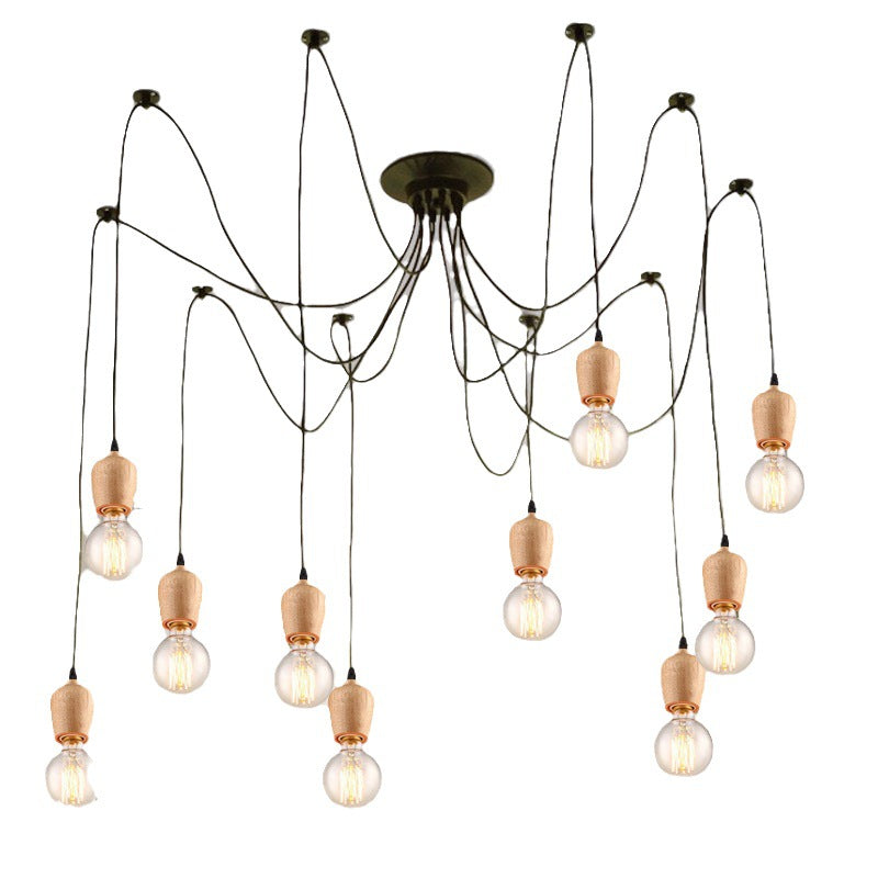 Bohemian Multi-Bulb Pendant Light