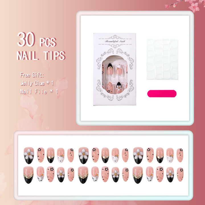 Artistic Press-On Nail Design Kit