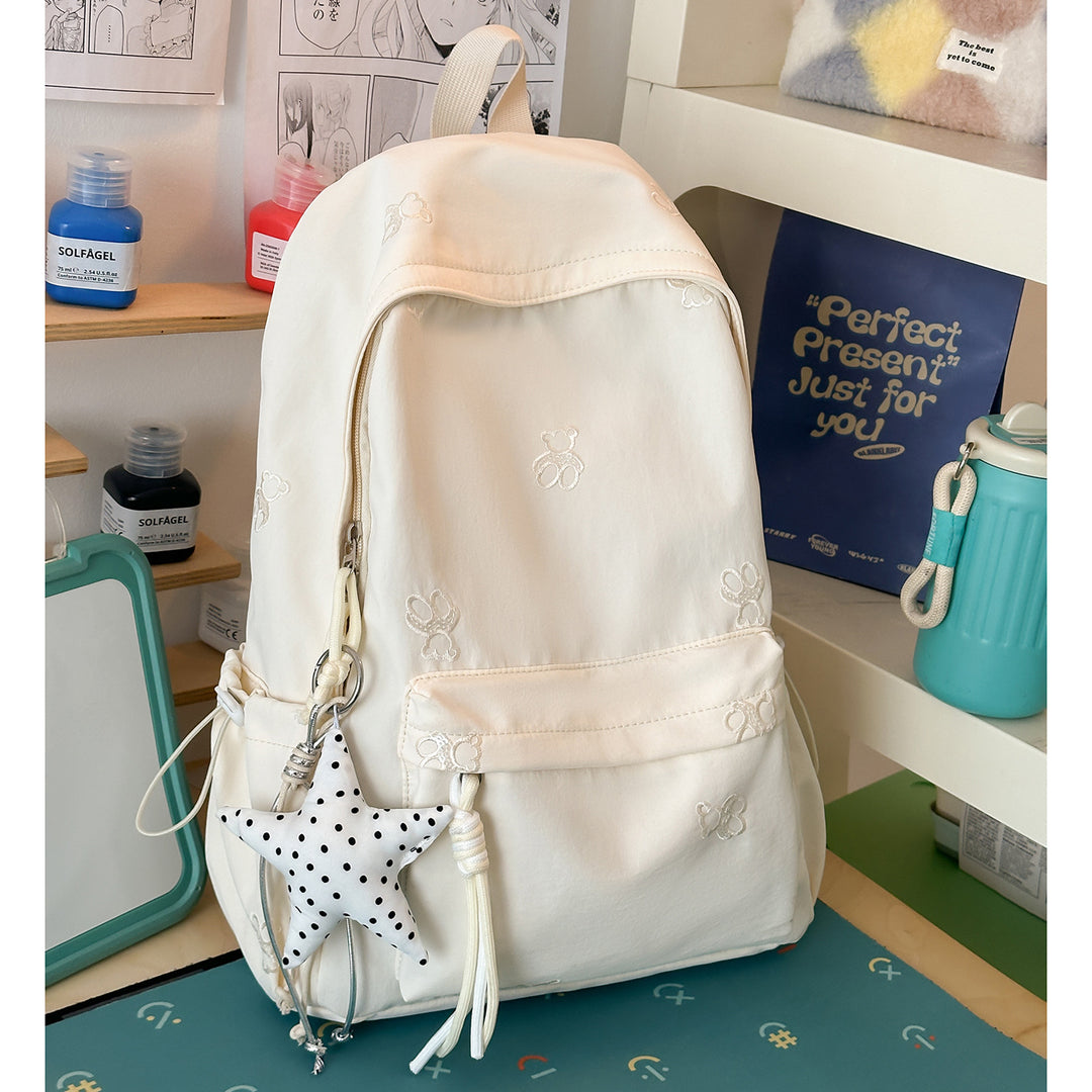 Decorative Embroidered Backpack Kalsten